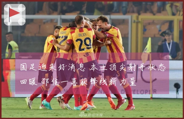 国足迎来好消息 本土顶尖射手状态回暖 邵佳一喜获锋线新力量